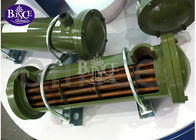 High Efficiency Tube Hydraulic Oil Cooler , OR Series Fin And Tube Heat Exchanger For Die Casting Machinery